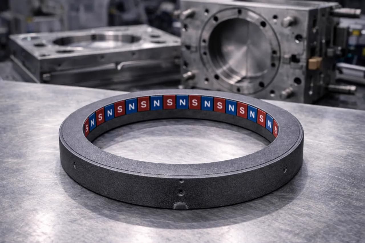 Moulded Ferrite Magnets